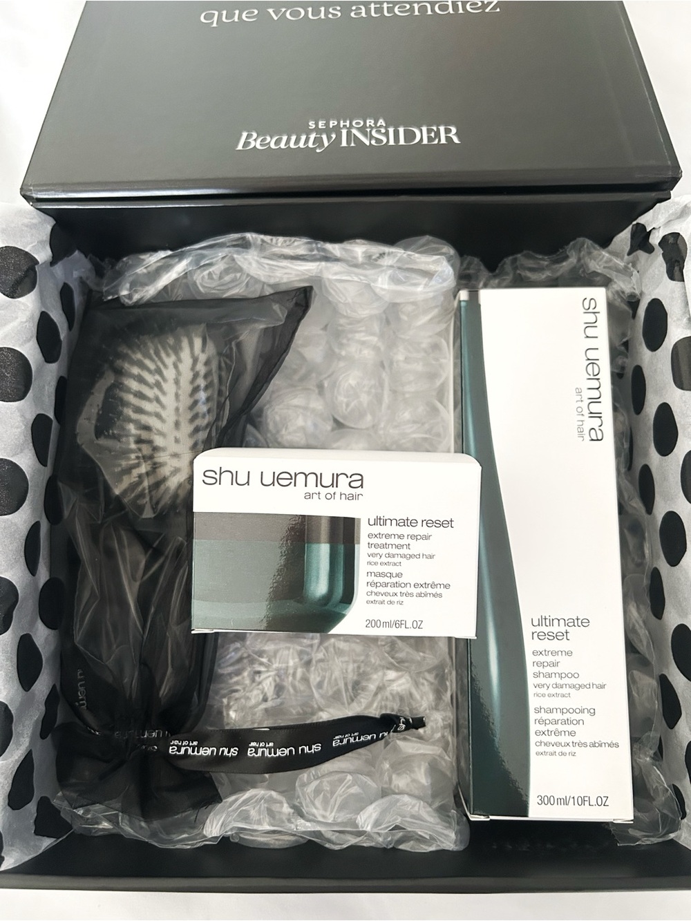 NWT Shu Uemera Ultimate Reset Extreme Repair Shampoo and Treatment Set